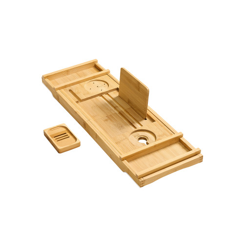 Songmics Bathroom Shelves Yellow (70-96)x23x4cm