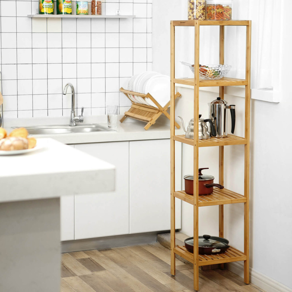 Produktbild för Shelf Natural 33x33x96cm