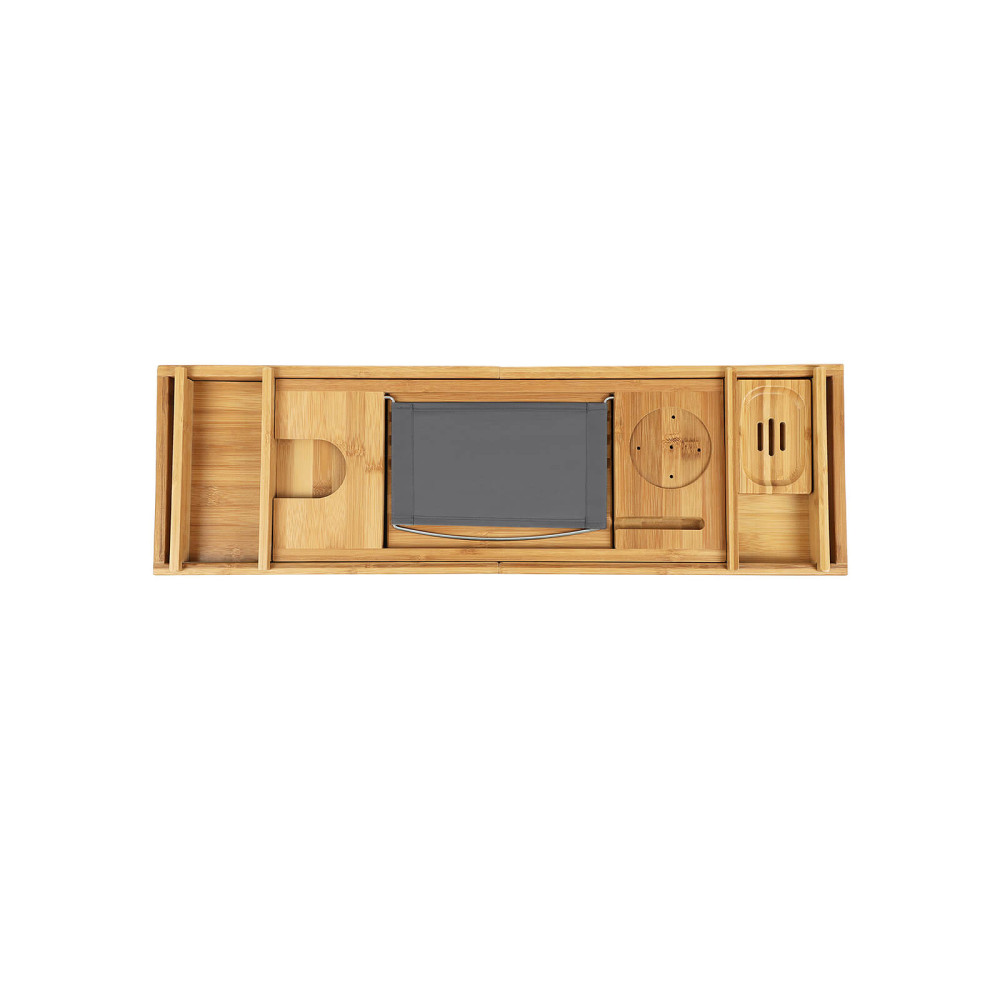 Produktbild för Bathtub Caddy Natural 25x25x25cm