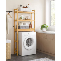Produktbild för Shelves, Bathroom Storage Yellow 63x26x170cm
