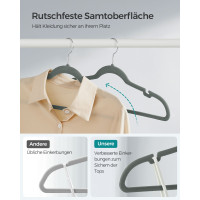 Produktbild för Clothes Hanger Grey 430x6x220cm