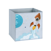 Produktbild för Toy Storage Shelf White, Grey 93x30x100cm