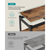 Produktbild för Tool Shelves Black 91x46x183cm