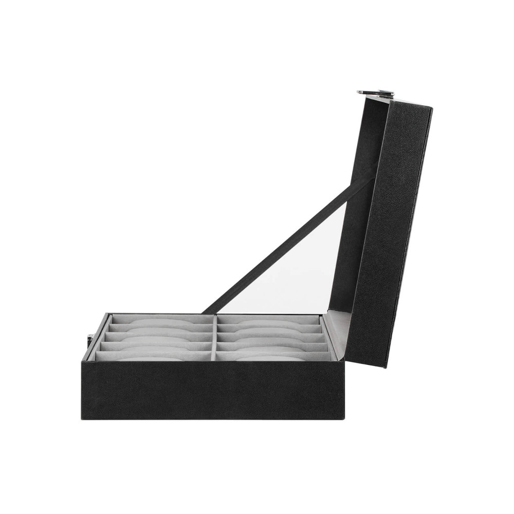 Produktbild för Watch Storage Box Black 25x20x8cm
