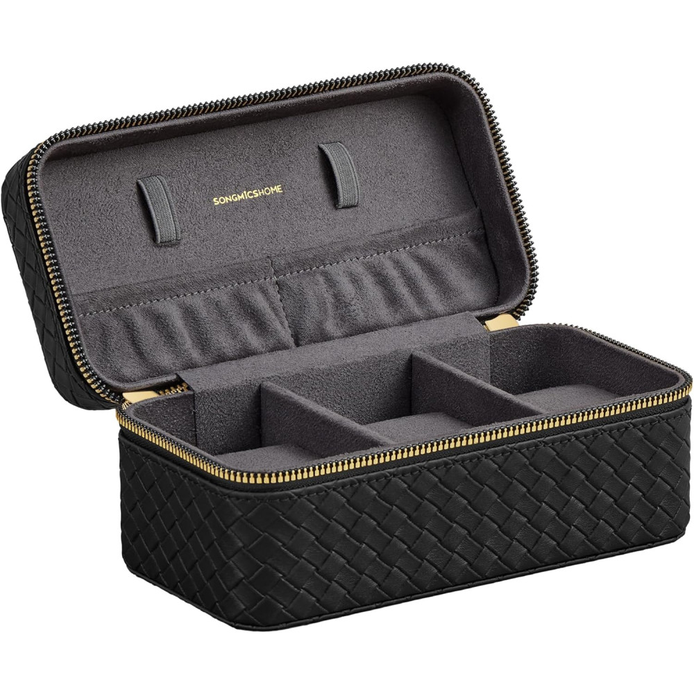 Produktbild för Watch Case Black 20x11x9cm