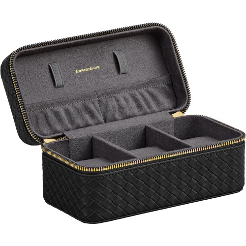 SONGMICS HOME Watch Case Black 20x11x9cm - Övrigt inom accessoarer