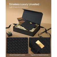 Produktbild för Watch Pouch Black 16x22x5cm