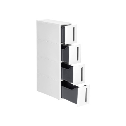 Songmics Kitchen Storage Rack Grey, White 45x17x84cm