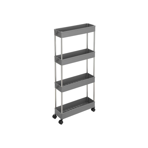 Songmics Kitchen Storage Rack Grey 40×13×88 cm