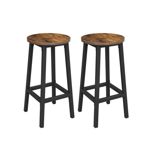 VASAGLE Bar Stool X: Antique, Black 32x32x64cm