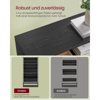 Produktbild för Shoe Storage Black 60x24x139cm