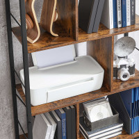 Produktbild för Storage Shelves Black, Retro Color 150x74x30cm