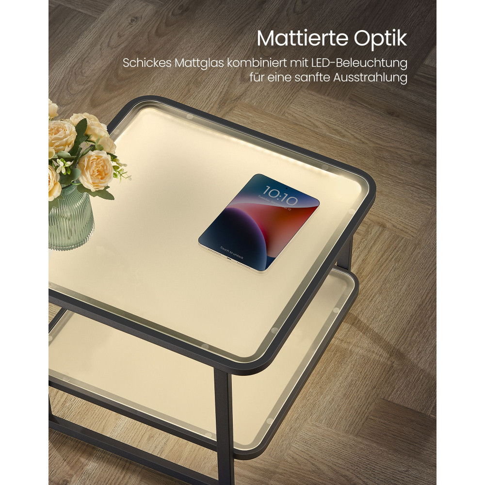 Produktbild för Coffee Tables White 60x60x46cm