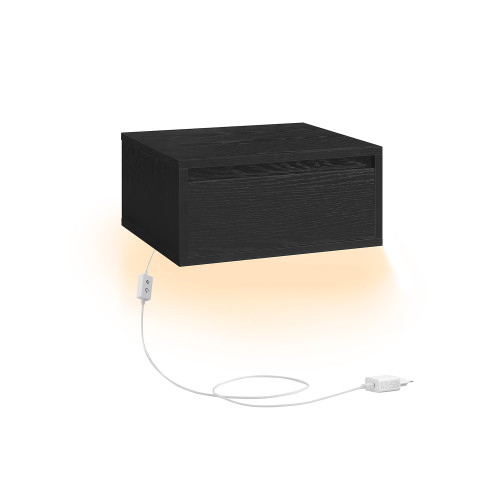 VASAGLE Bedside Tables Black 40x35x19cm