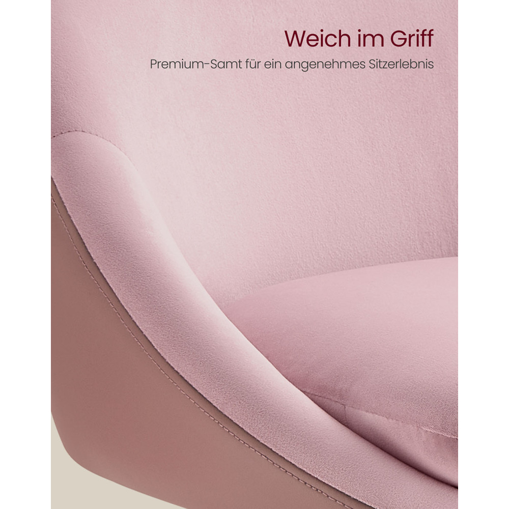 Produktbild för Bar Stools, Height-adjustable Desks Pink 50x52x(84-99)cm