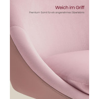 Produktbild för Bar Stools, Height-adjustable Desks Pink 50x52x(84-99)cm