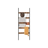 Produktbild för Blanket Shelf X: Antique, Black 60x176cm