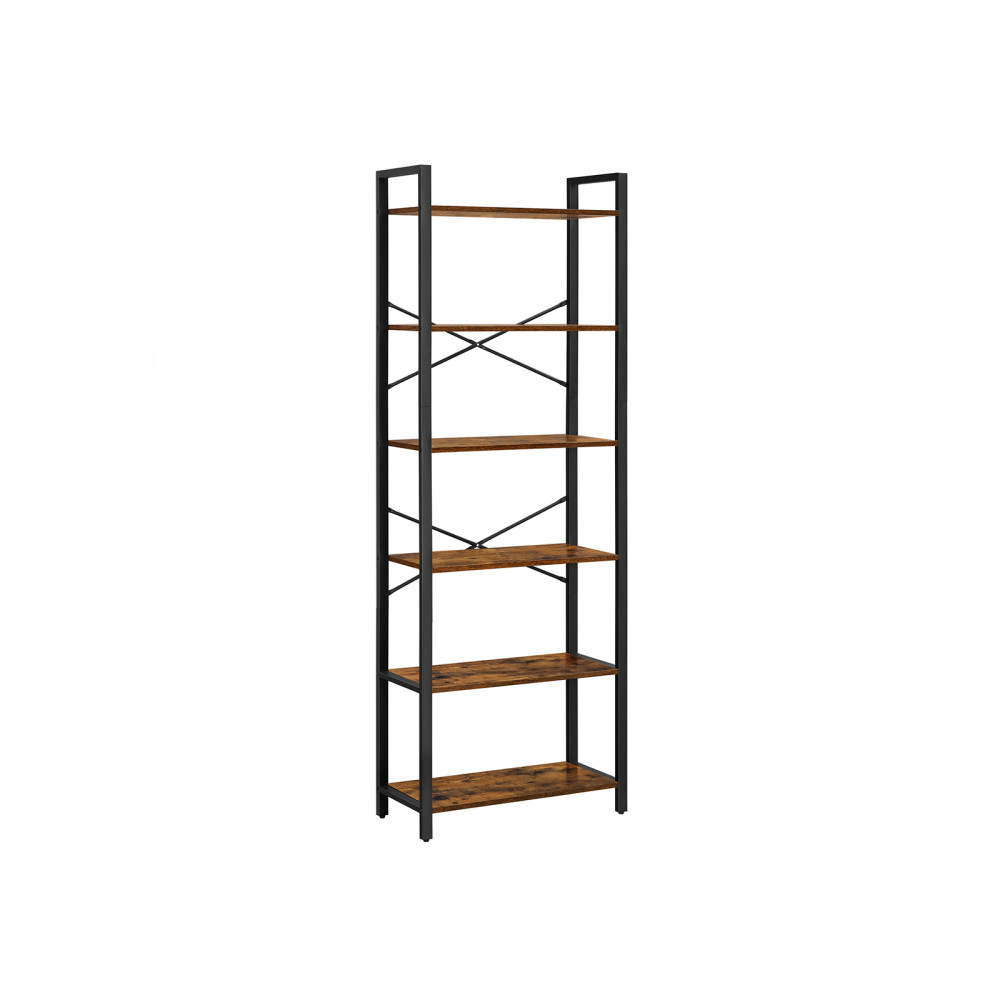 Produktbild för Storage Shelf Black, Antique Color 66x30x186cm