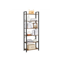 Produktbild för Storage Shelf Black, Antique Color 66x30x186cm