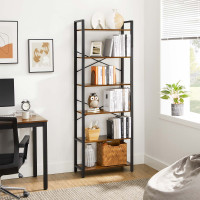 Produktbild för Storage Shelf Black, Antique Color 66x30x186cm