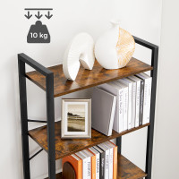 Produktbild för Storage Shelf Black, Antique Color 66x30x186cm