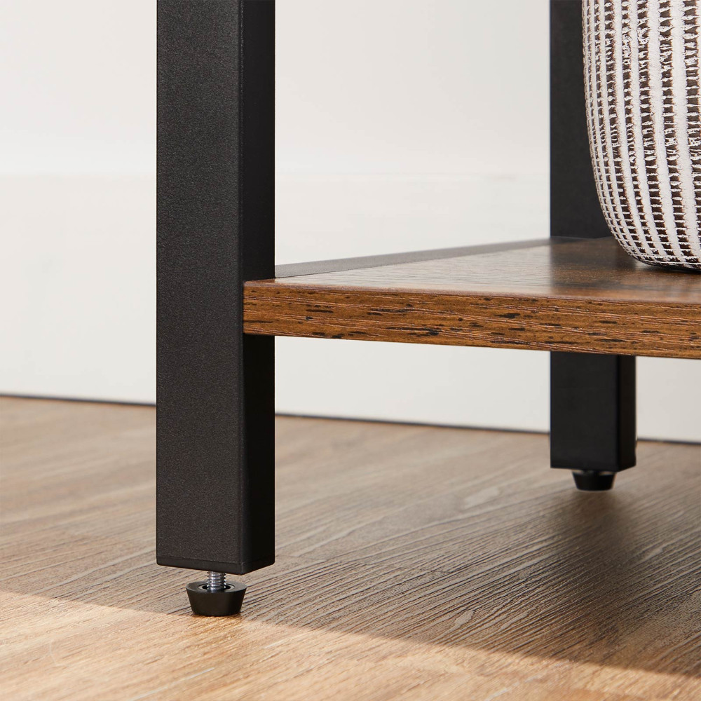 Produktbild för Storage Shelf Black, Antique Color 66x30x186cm