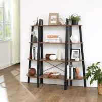 Produktbild för Corner Ladder Shelves X: Antique 34x34x125cm