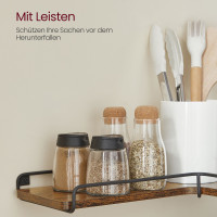 Produktbild för Corner Shelf Black 40x29x4cm
