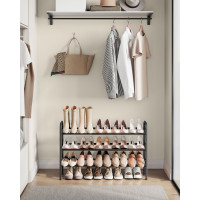 Produktbild för Shoe Storage Black 57x23x57cm