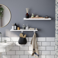 Produktbild för Cubes Shelf White 60x10x5cm