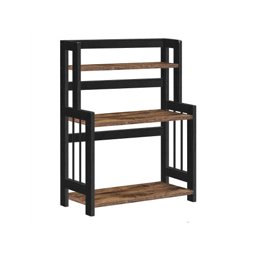 Songmics Desktop Storage Rack Black 41x18x53cm