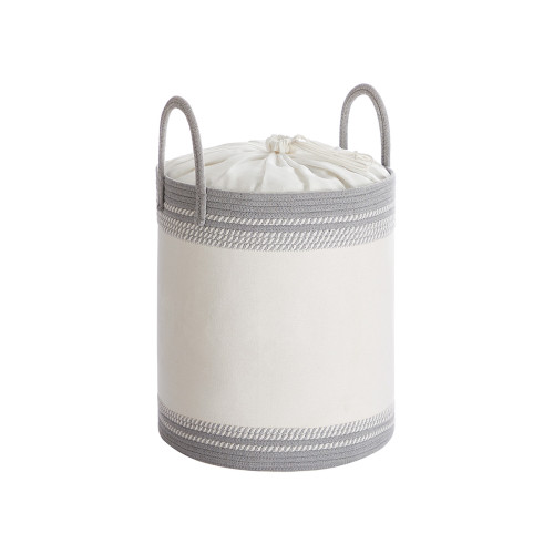 Songmics Laundry Baskets Grey 41x41x46cm