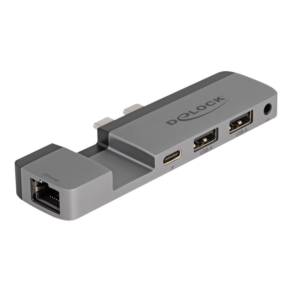 Produktbild för Delock - dockningsstation - USB-C / Thunderbolt 4 - Thunderbolt - 1GbE