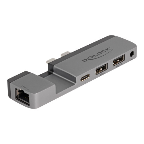 DeLOCK Delock - dockningsstation - USB-C / Thunderbolt 4 - Thunderbolt - 1GbE