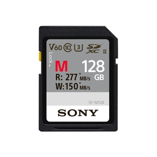 Sony Sony SF-M Series SF-M128 - flash-minneskort - 128 GB - SDXC UHS-II