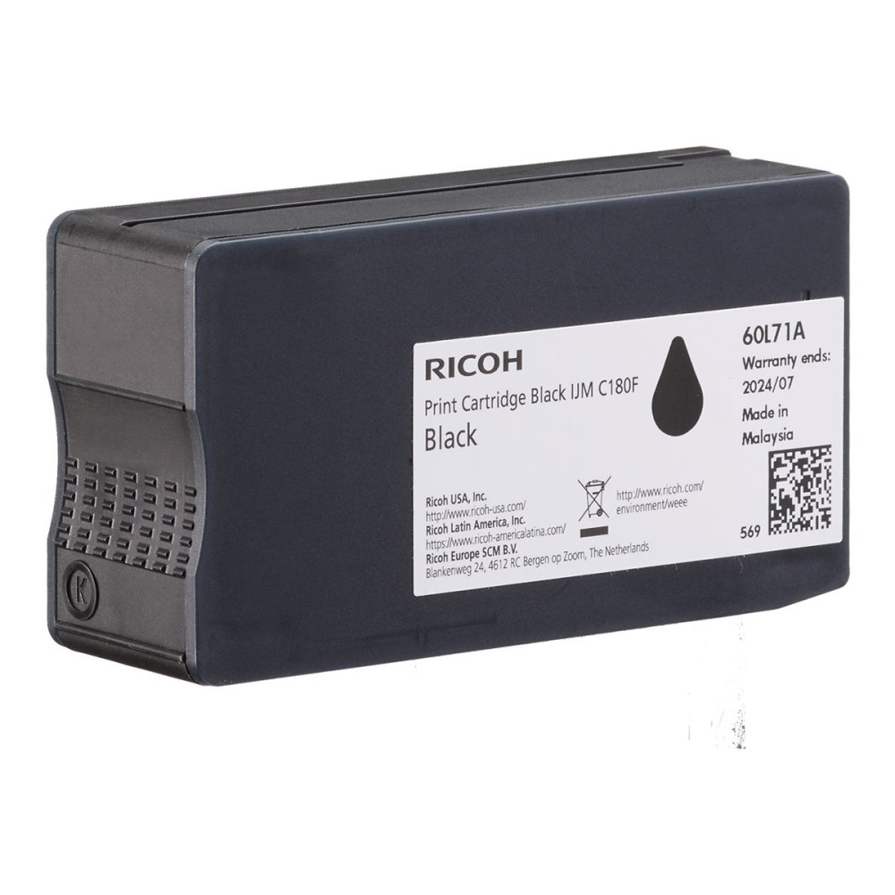 Produktbild för Ricoh - svart - original - tonerkassett
