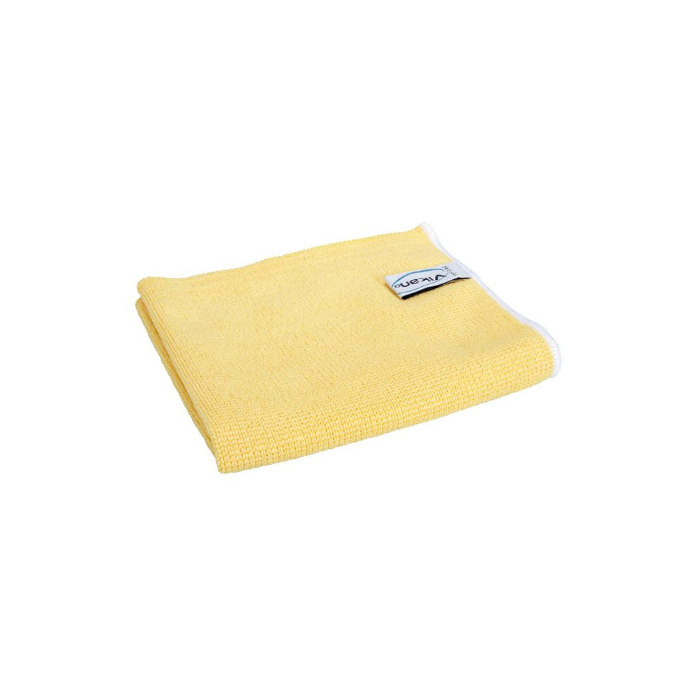 Produktbild för Microfiberduk VIKAN 32x32cm gul 5/fp