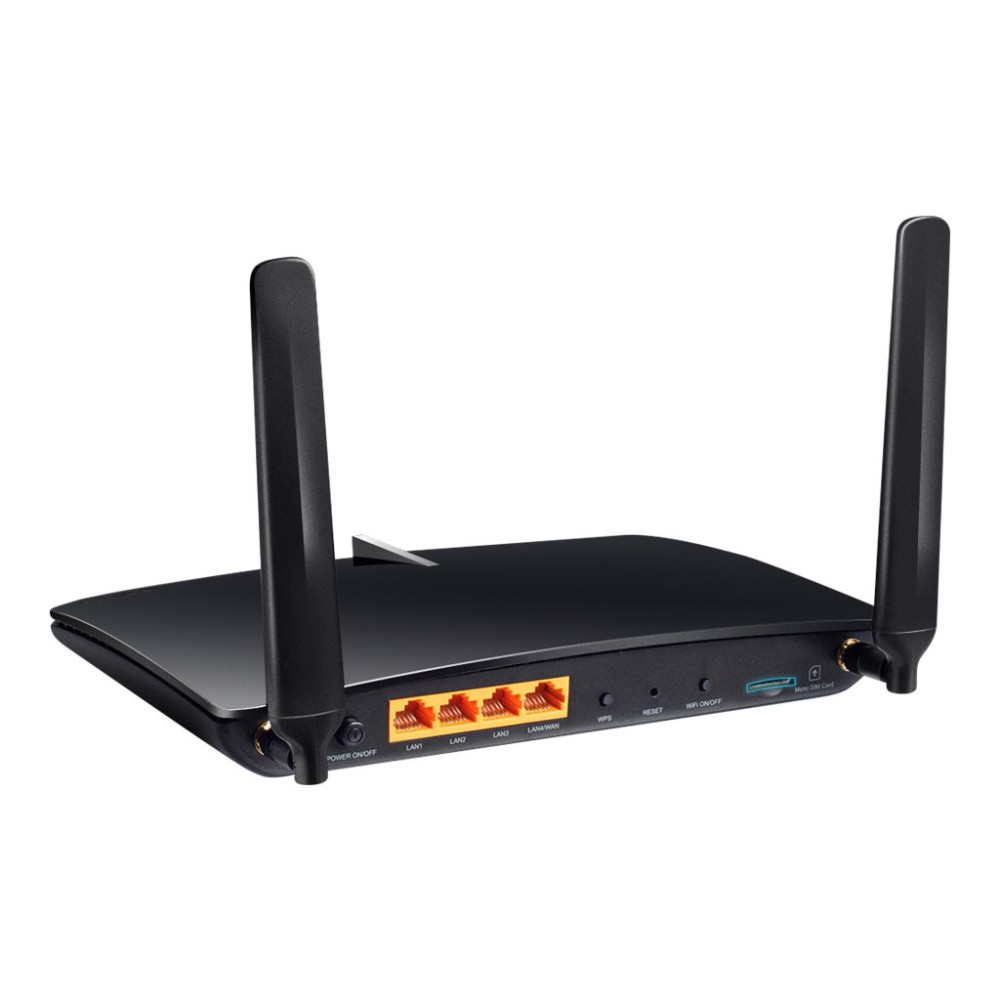 Produktbild för TP-Link Archer MR600 4G+ Cat6 AC1200 Wireless Dual Band - trådlös router - WWAN - Wi-Fi 5 - skrivbordsmodell