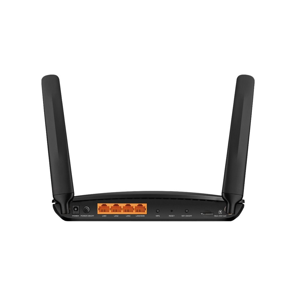 Produktbild för TP-Link Archer MR600 4G+ Cat6 AC1200 Wireless Dual Band - trådlös router - WWAN - Wi-Fi 5 - skrivbordsmodell