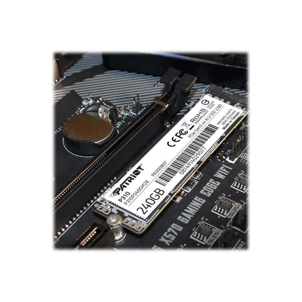 Produktbild för Patriot P310 - SSD - 240 GB - PCIe 3.0 x4 (NVMe)