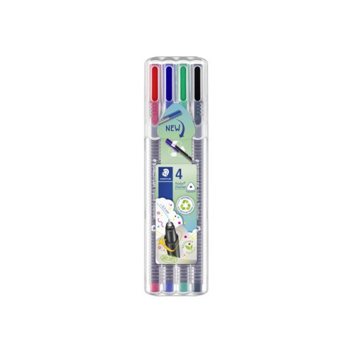 STAEDTLER Fineliner STAEDTLER Triplus Color 4/fp