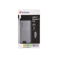 Produktbild för Verbatim - dockningsstation - USB-C - HDMI - 1GbE