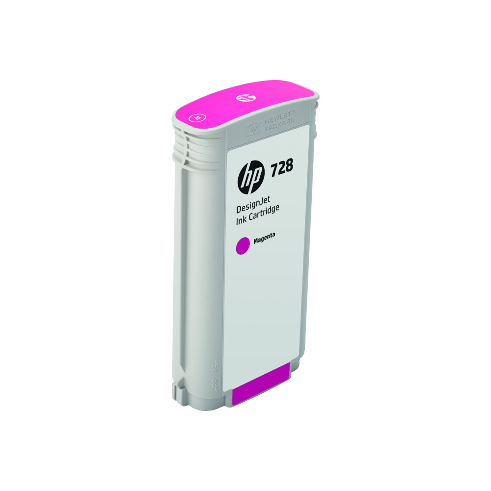 Produktbild för HP 728 - magenta - original - DesignJet - bläckpatron
