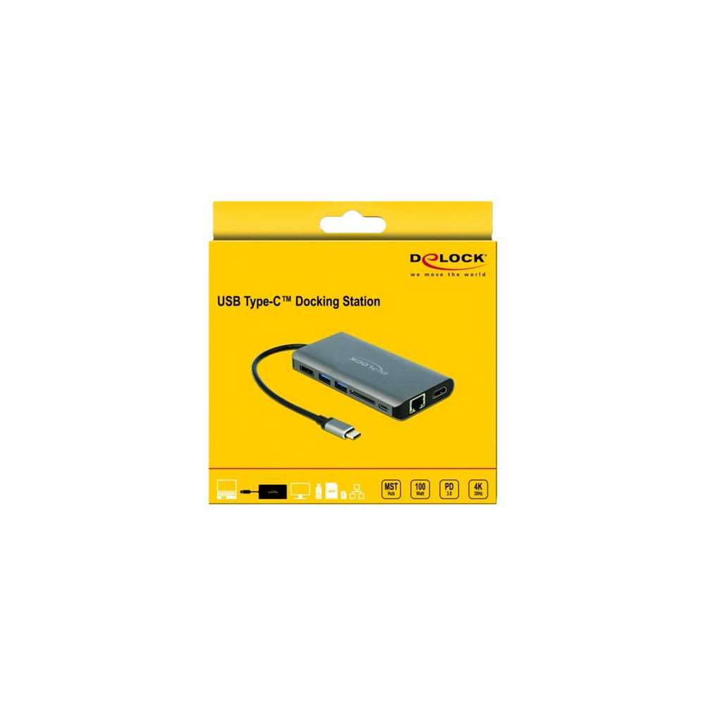 Produktbild för Delock - extern videoadapter - grå