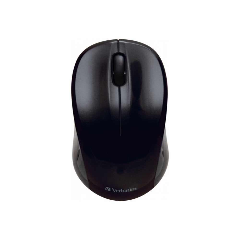 Produktbild för Verbatim Wireless Mouse GO NANO - mus - RF - svart