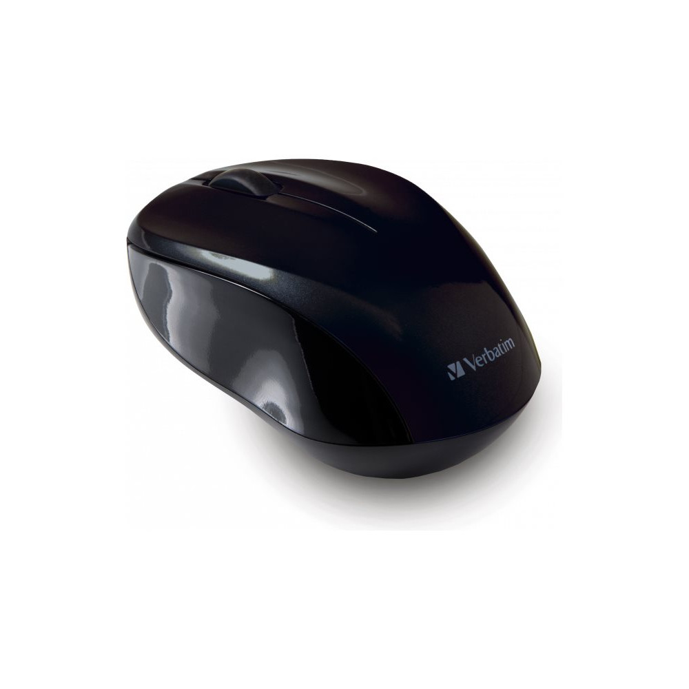 Produktbild för Verbatim Wireless Mouse GO NANO - mus - RF - svart
