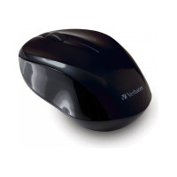 Produktbild för Verbatim Wireless Mouse GO NANO - mus - RF - svart