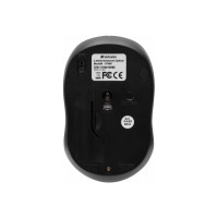Produktbild för Verbatim Wireless Mouse GO NANO - mus - RF - svart