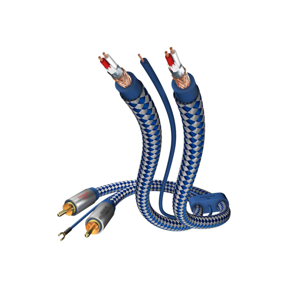 Produktbild för in-akustik Premium Phono Cable - ljudkabel - 1.5 m