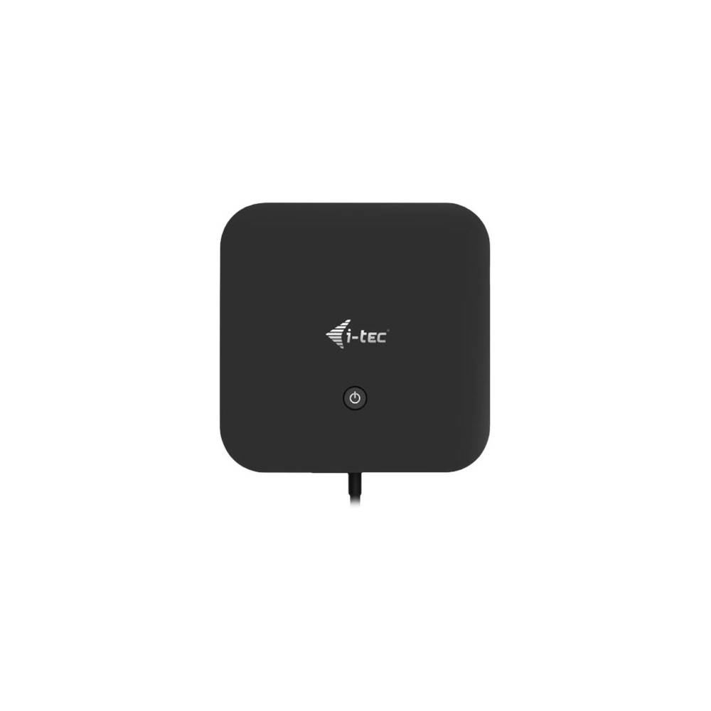 Produktbild för i-Tec USB-C Dual Display Docking Station with Power Delivery - dockningsstation - USB-C / Thunderbolt 3 - 2 x DP - 1GbE